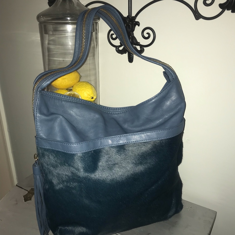 Big Buddha Cowhide Tote